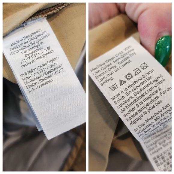 NWT J. Crew 9" Tech Shorts. Khaki. Men's size 29. - Picture 16 of 16